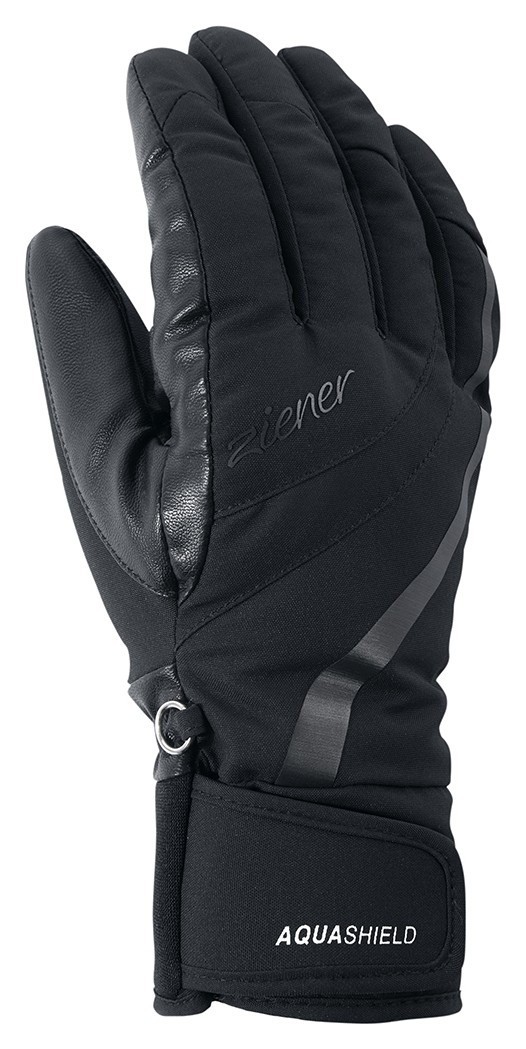 Ziener перчатки лыжные Kitty W black 6