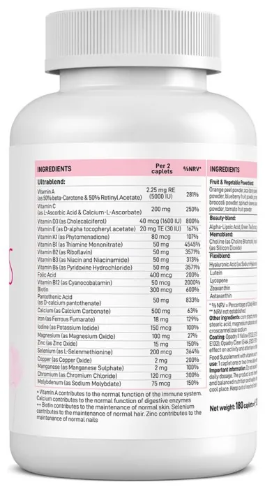 Ultra Women Multivitamin - 180 caps