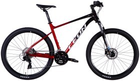 Велосипед AL 27,5&quot; Leon XC 100 HDD рама-19&quot; чорний з червоним 2025