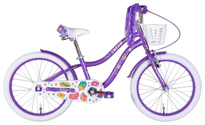 Велосипед AL 20" Formula Kid CREAM BH рама-10" фиолетовый 2026