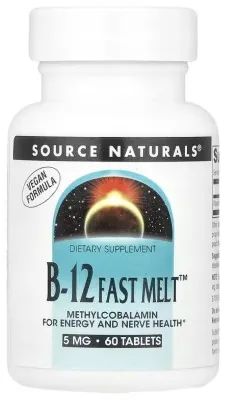Vitamin B-12 5mg - 60 tabs
