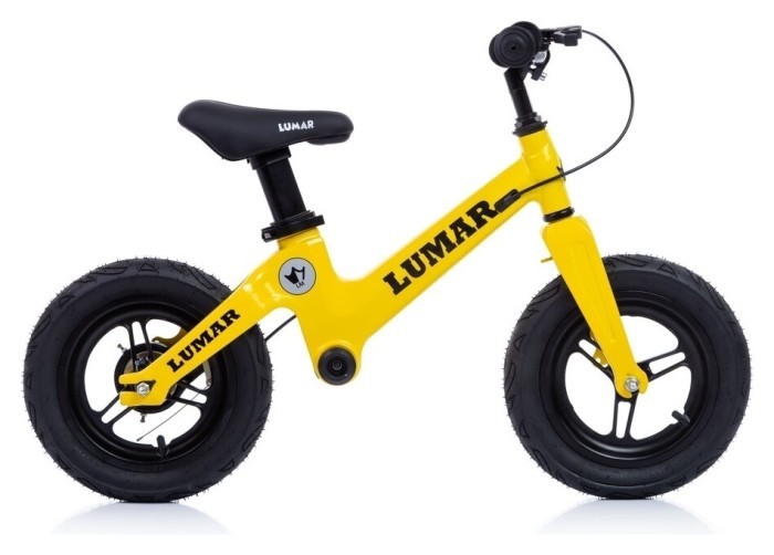 Магнієвий біговел LUMAR 12", жовтий, укр, укр