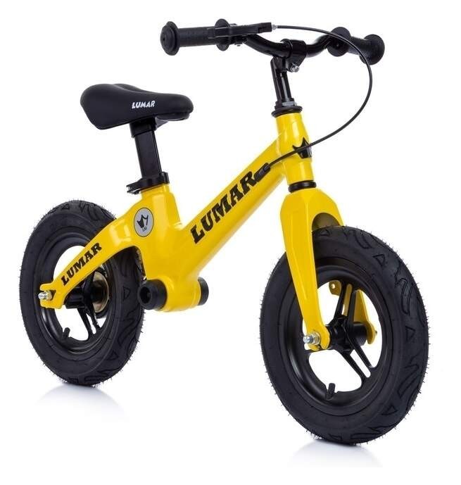 Магнієвий біговел LUMAR 12", жовтий, укр, укр