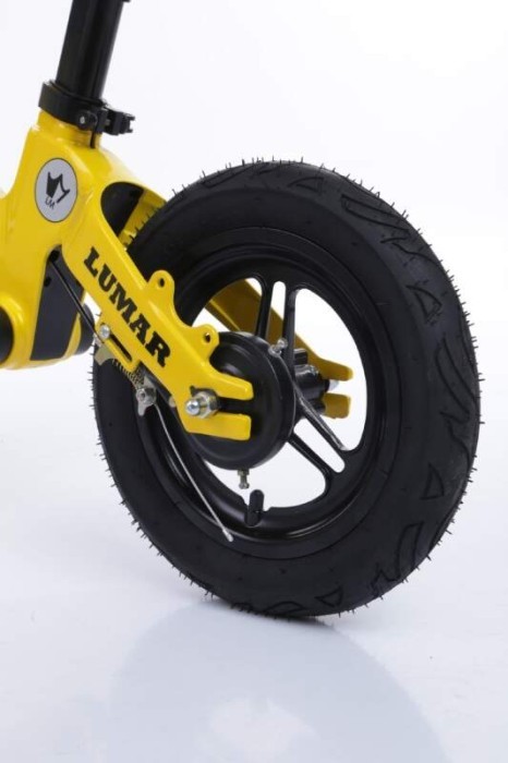 Магнієвий біговел LUMAR 12", жовтий, укр, укр