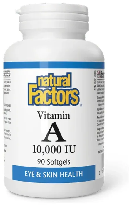 Vitamin A 10000 IU - 90 softgels