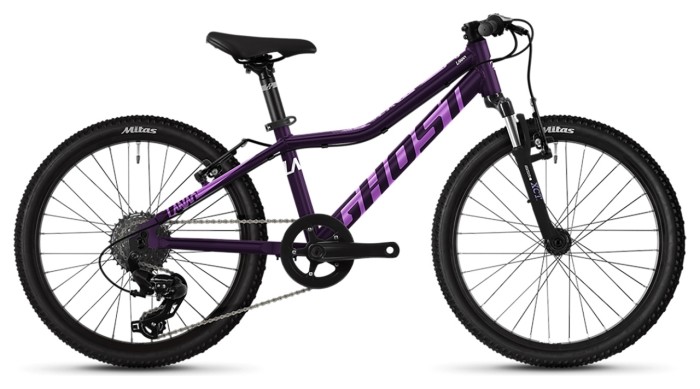 Велосипед Ghost Lanao 20 " AL W, фіолетовий, 2021, укр, укр