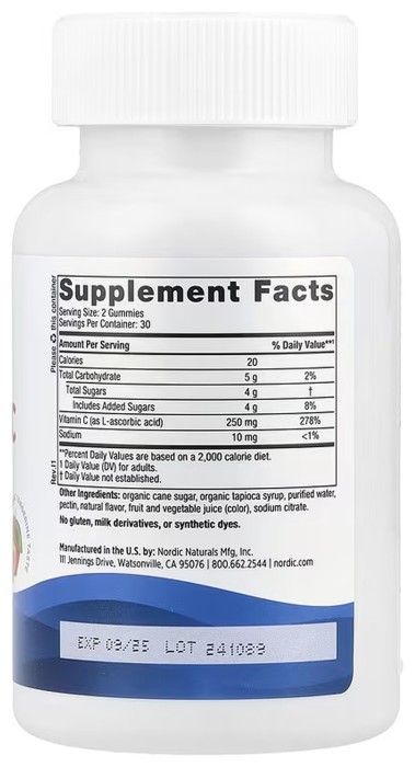 Vitamin C - 60 gummies