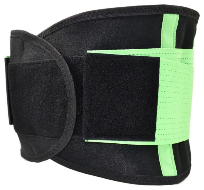 Пояс компрессійний MadMax MFA-277 Slimming belt Black/neon green L