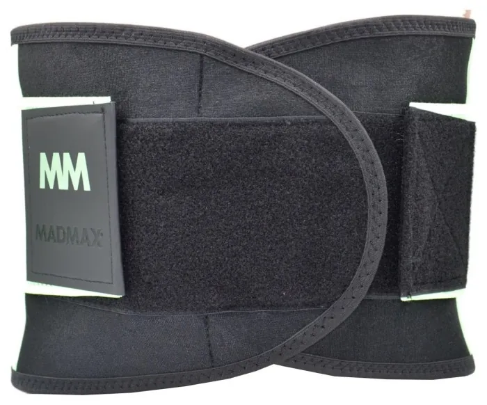 Пояс компрессійний MadMax MFA-277 Slimming belt Black/neon green L