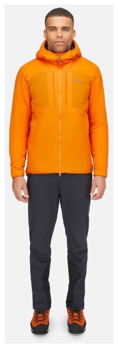 Чоловіча утеплена куртка Rab Xenair Alpine Jacket, Black