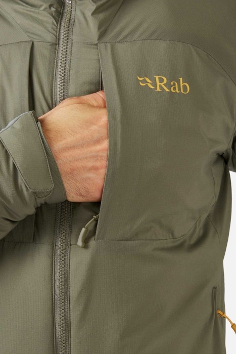 Чоловіча утеплена куртка Rab Xenair Alpine Jacket, Black