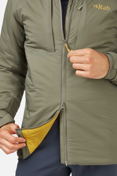 Чоловіча утеплена куртка Rab Xenair Alpine Jacket, Black