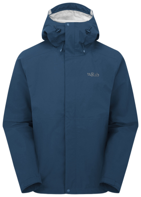 Мембранна куртка чоловіча Rab Firewall Jacket, Tempest Blue