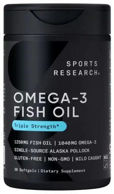 Omega-3 Fish Oil Alaska Pollock 1250mg - 30 softgels