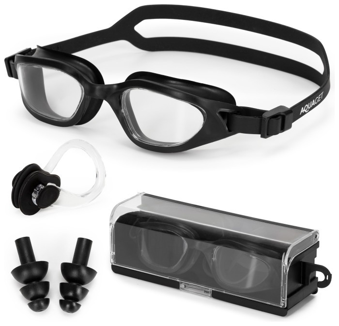 Окуляри для плавання Aquaget AQ0013 Black