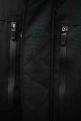 Парка мужская зимняя средняя на котоне с капюшоном Pobedov seniora udacha