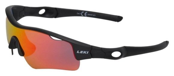 Окуляри спортивні сонцезахисні Leki VISION PRO Black shadow (369451401), укр