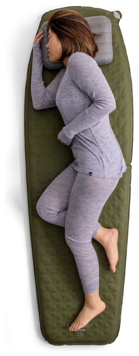 Самонадувающийся коврик Sea to Summit Camp Self Inflating Mat, Cypress, Large 7x198x64см