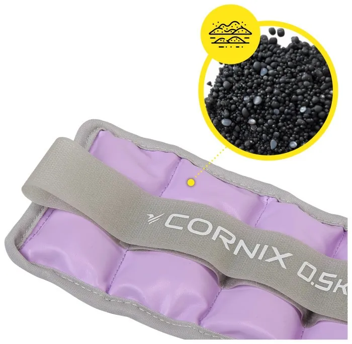 Утяжелители-манжеты для ног и рук Cornix 2 x 0.5 кг XR-0395