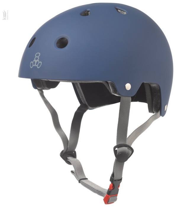 Шолом Triple8 Dual Certified Blue Rubber