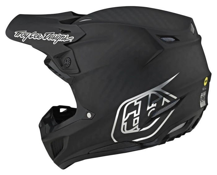 Мото Шолом TLD SE5 Carbon Helmet [Stealth BLk/Chrome] M