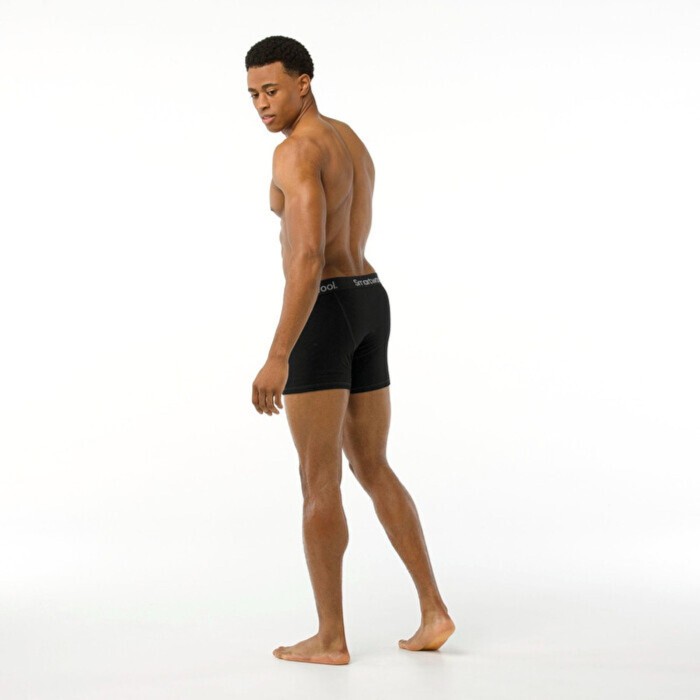 Труси чоловічі Smartwool Men's Merino Boxer Brief Boxed, Black, L