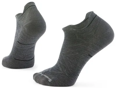 Шкарпетки чоловічі Smartwool Run Zero Cushion Low Ankle Socks, Medium Gray