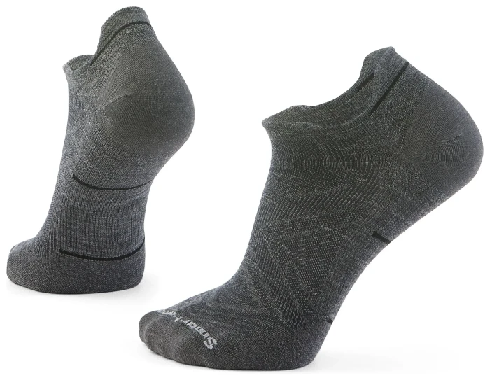 Шкарпетки чоловічі Smartwool Run Zero Cushion Low Ankle Socks, Medium Gray