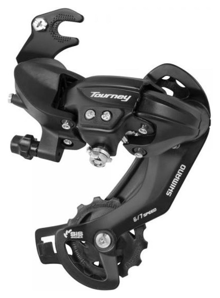 Перемикач задн. індекс. 7-к під гак чорн. SHIMANO TY-300B