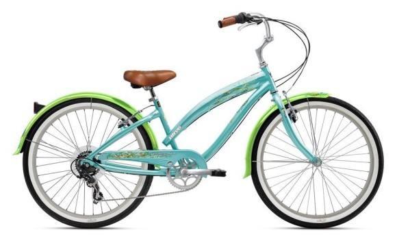 Велосипед круїзер Nirve Wispy 7-Speed 26″ 16″ Coral teal (05-3535-TL), укр
