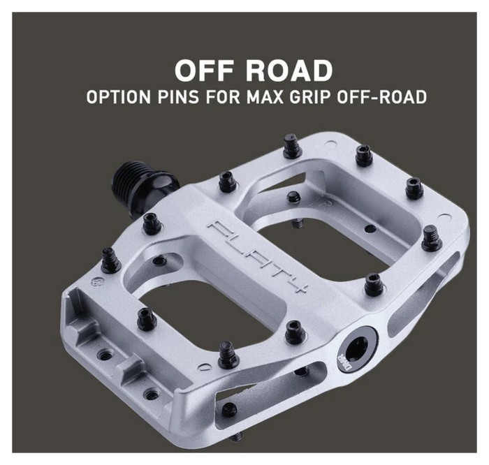 Педалі DMR Pedal Flat4 Silver, укр, укр