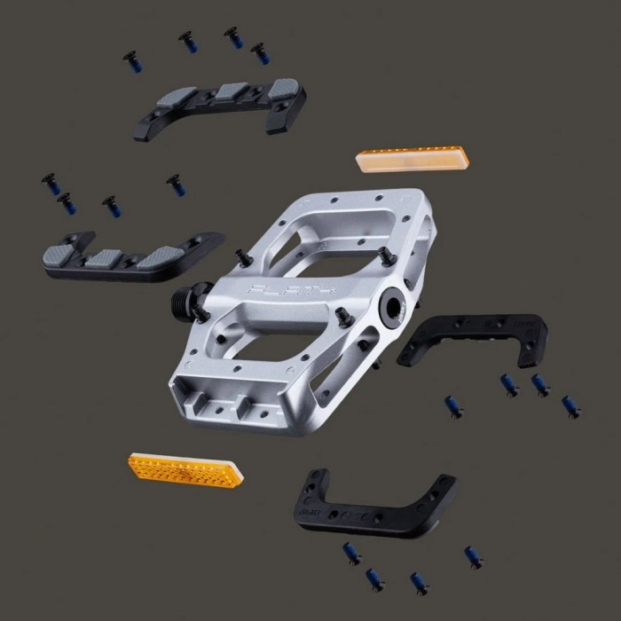 Педалі DMR Pedal Flat4 Silver, укр, укр