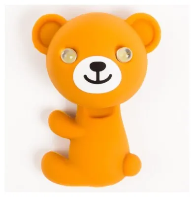 Мигалка для дитячого велосипеда Zoonimal Ведмідь, LED, на підсідел. Світіння: Червоний
