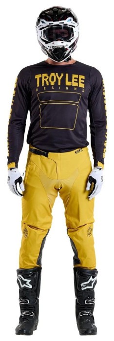 Мото джерсі TLD GP PRO JERSEY; STEP UP [BLACK] S