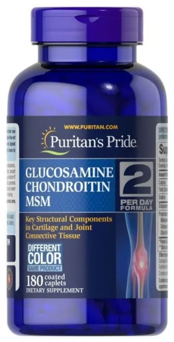 Glucosamine Chondroitin MSM Triple Strength - 180tabs