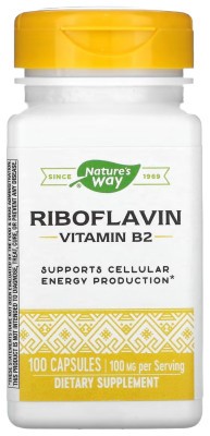 Riboflavin Vitamin B2 - 100 caps