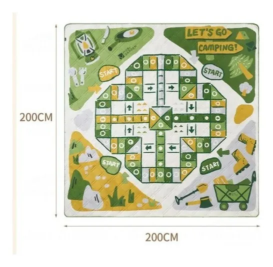 Коврик для пикника Mobi Garden Camp 200 NX23663021 green