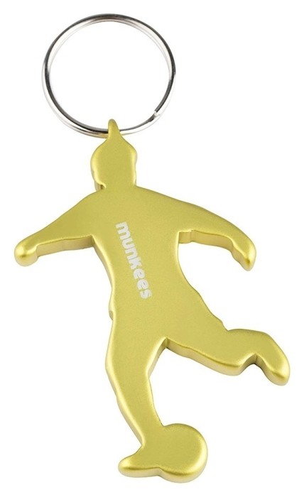 Munkees 3490 брелок-відкривачка Football Player yellow, укр, укр