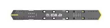 Платформа для спортивных лыж HEAD ( 152090 ) RACEPLATE WCR 14(SHORT) (10prs)bk 2023