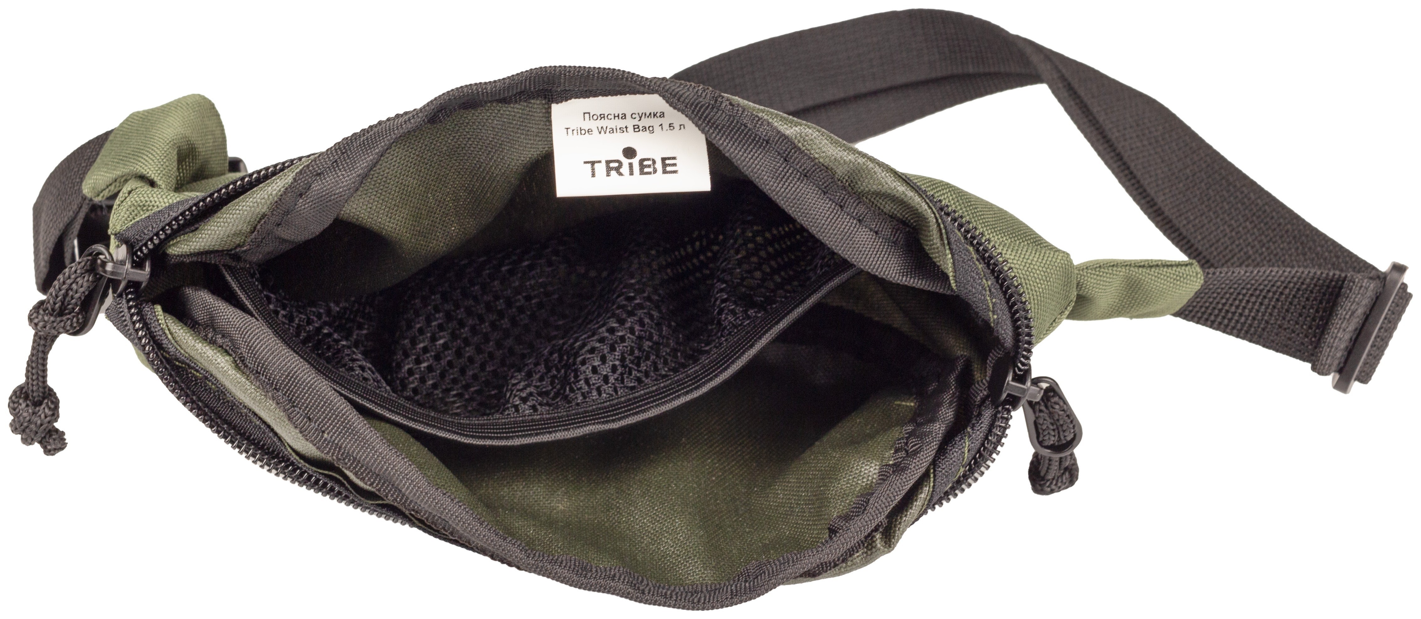 Поясна сумка Tribe Waist bag 1,5 L T-ID-0001, укр, укр