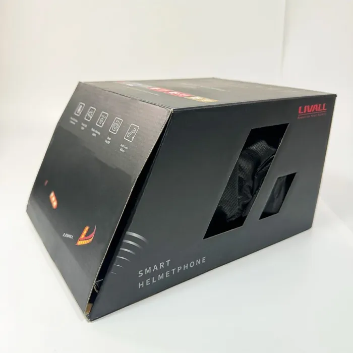 Захисний шолом Livall BH51M NEO (L) Sandstone Grey (57-61см), акустика, мікрофон, сигнали поворотів та стопів, додаток, пульт BR80, Bluetooth