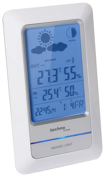 Метеостанция Technoline WS6740 White/Silver (WS6740)