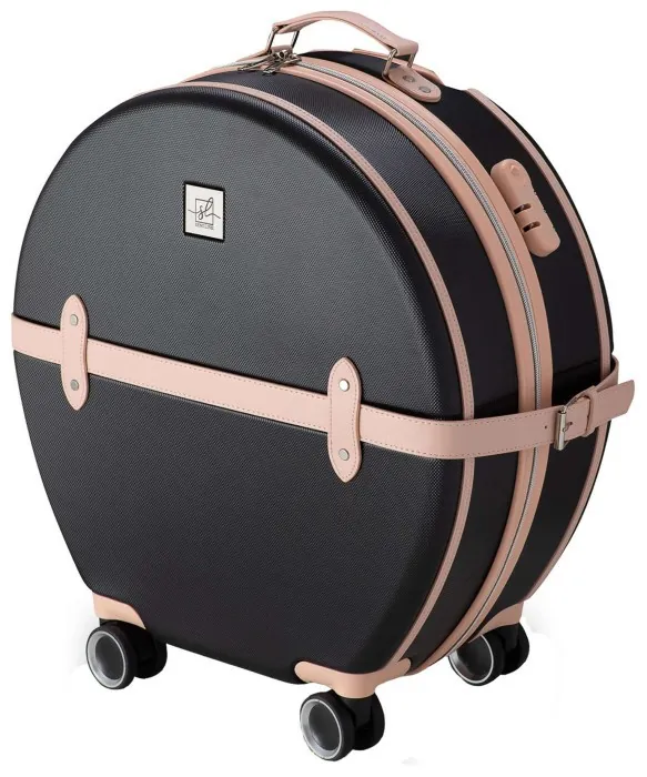 Валіза Semi Line 20" (S) Black/Pink Cream (T5671-2)
