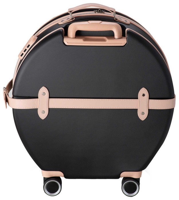 Валіза Semi Line 20" (S) Black/Pink Cream (T5671-2)