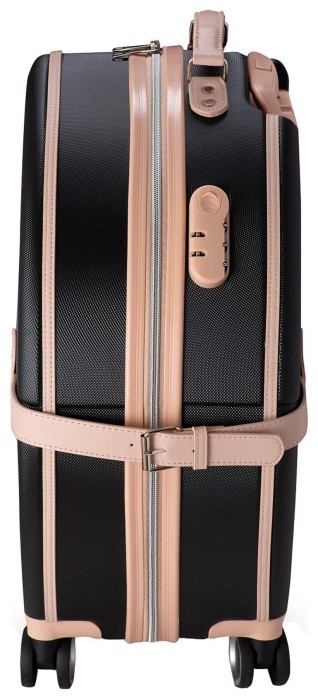 Валіза Semi Line 20" (S) Black/Pink Cream (T5671-2)