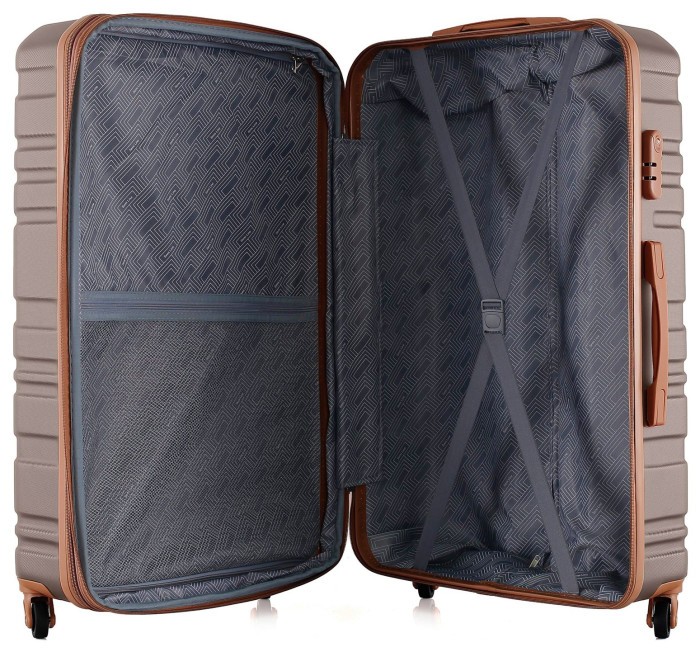 Валіза Semi Line 28" (L) Graphite/Brown (T5689-3)
