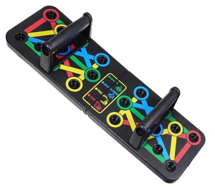 Доска для отжиманий EasyFit Straight тренажер регулируемый