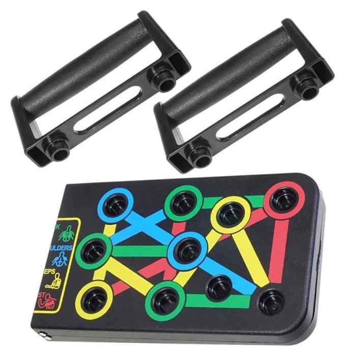 Доска для отжиманий EasyFit Straight тренажер регулируемый