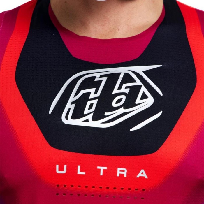 Мото джерсі TLD SE ULTRA JERSEY; VISION [BLACK / FUCHSIA] M