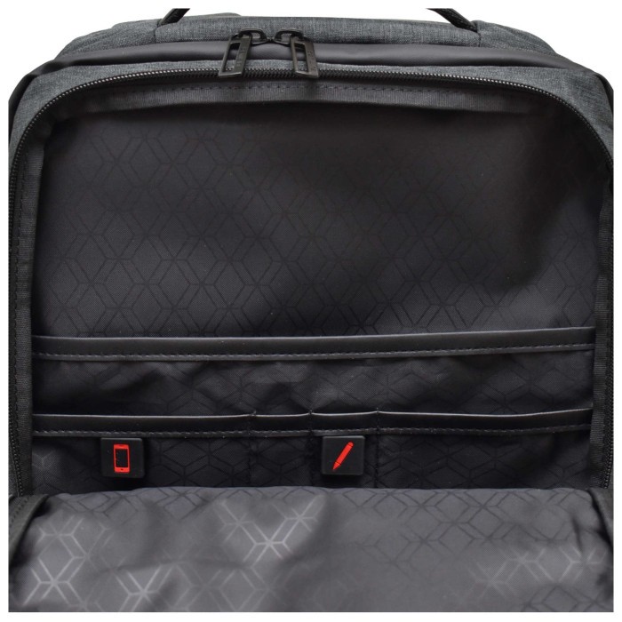Рюкзак міський Semi Line USB 24 Dark Grey (P8003)